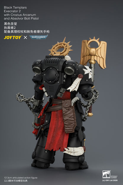 (Pre-Order) Warhammer 40k Black Templars Execrator 2 with Crozius Arcanum and Absolvor Bolt Pistol