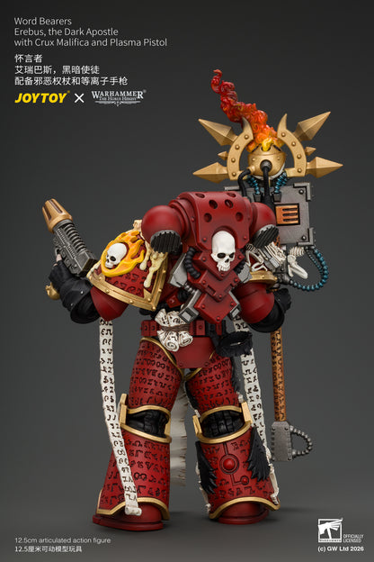 (Pre-Order) Warhammer The Horus Heresy Word Bearers Erebus, the Dark Apostle with Crux Malifica and Plasma Pistol