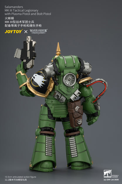 (Pre-Order) Warhammer The Horus Heresy Salamanders MK III Tactical Legionary with Plasma Pistol and Bolt Pistol