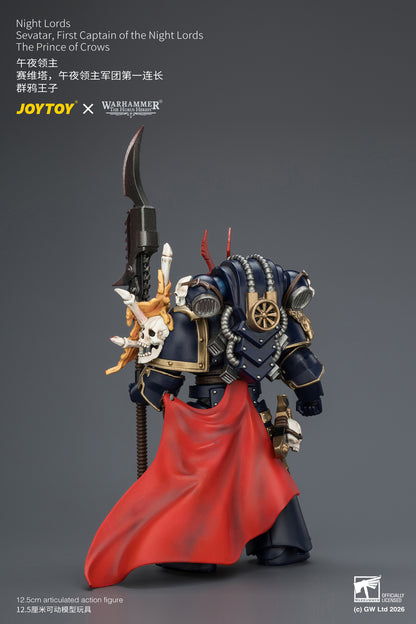 (Pre-Order) Warhammer The Horus Heresy Night Lords Sevatar, First Captain of the Night Lords The Prince of Crows