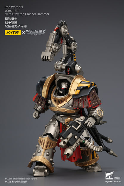 (Pre-Order) Warhammer The Horus Heresy Iron Warriors Warsmithwith Graviton Crusher Hammer