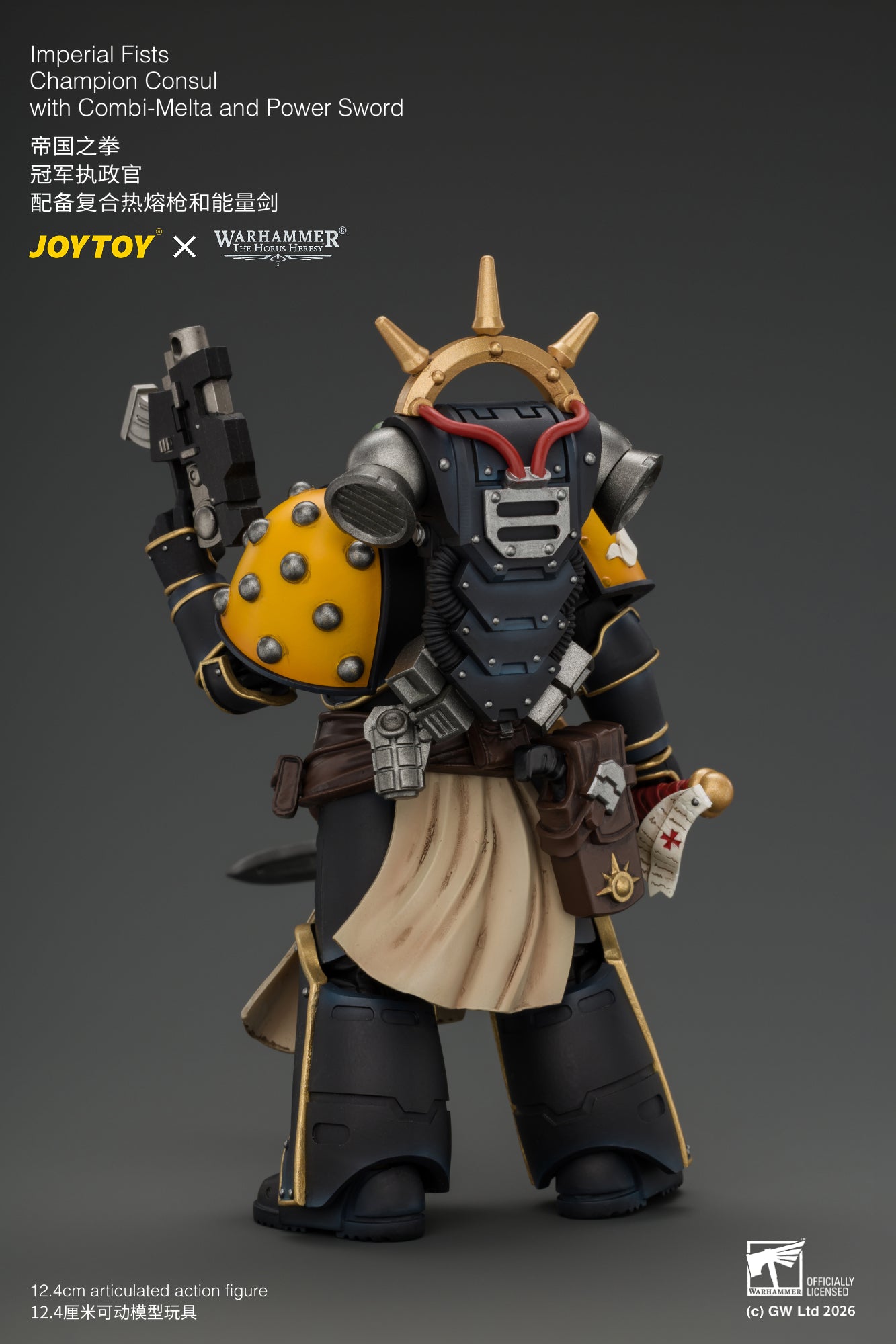 (Pre-Order) Warhammer The Horus Heresy Imperial Fists Champion Consul with Combi-Melta and Power Sword