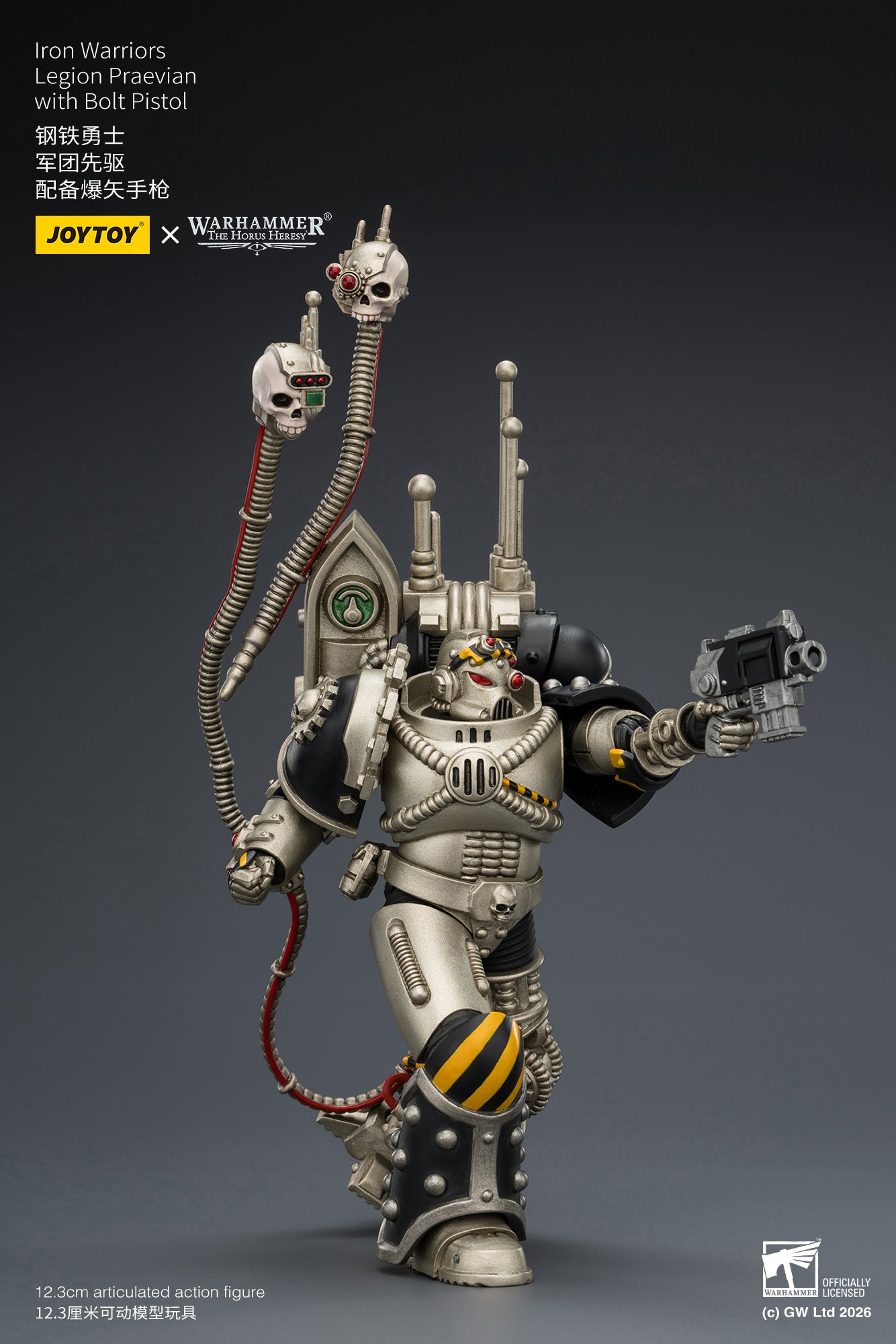 (Pre-Order) Warhammer The Horus Heresy Iron Warriors Legion Praevian with Bolt Pistol