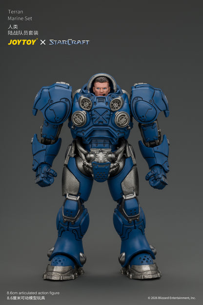 (Pre-Order) JoyToy StarCraft Terran Marine Set (3 Figures)