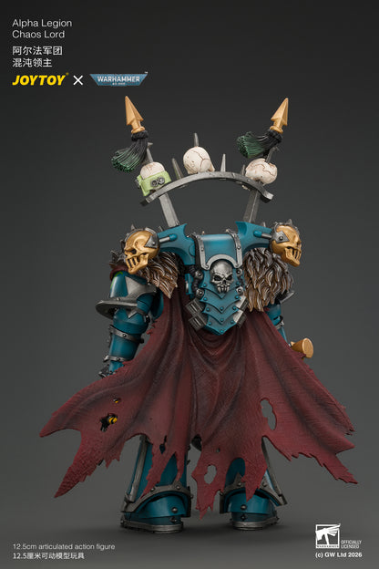 (Pre-Order) Warhammer The Horus Heresy Alpha Legion Chaos Lord with Plasma Pistol and Accursed Weapon