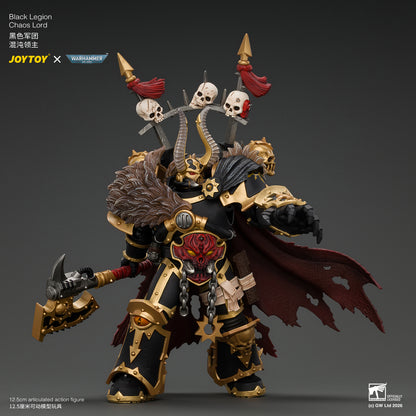 (Pre-Order) Warhammer The Horus Heresy Black Legion Chaos Lord with Power Fist, Plasma Pistol and Astartes Chainblade
