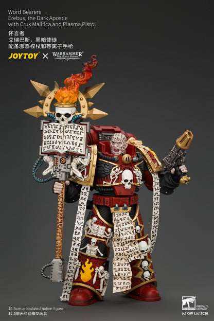 (Pre-Order) Warhammer The Horus Heresy Word Bearers Erebus, the Dark Apostle with Crux Malifica and Plasma Pistol