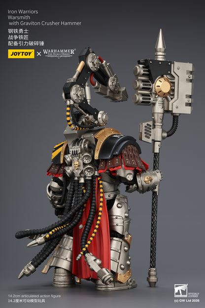 (Pre-Order) Warhammer The Horus Heresy Iron Warriors Warsmithwith Graviton Crusher Hammer