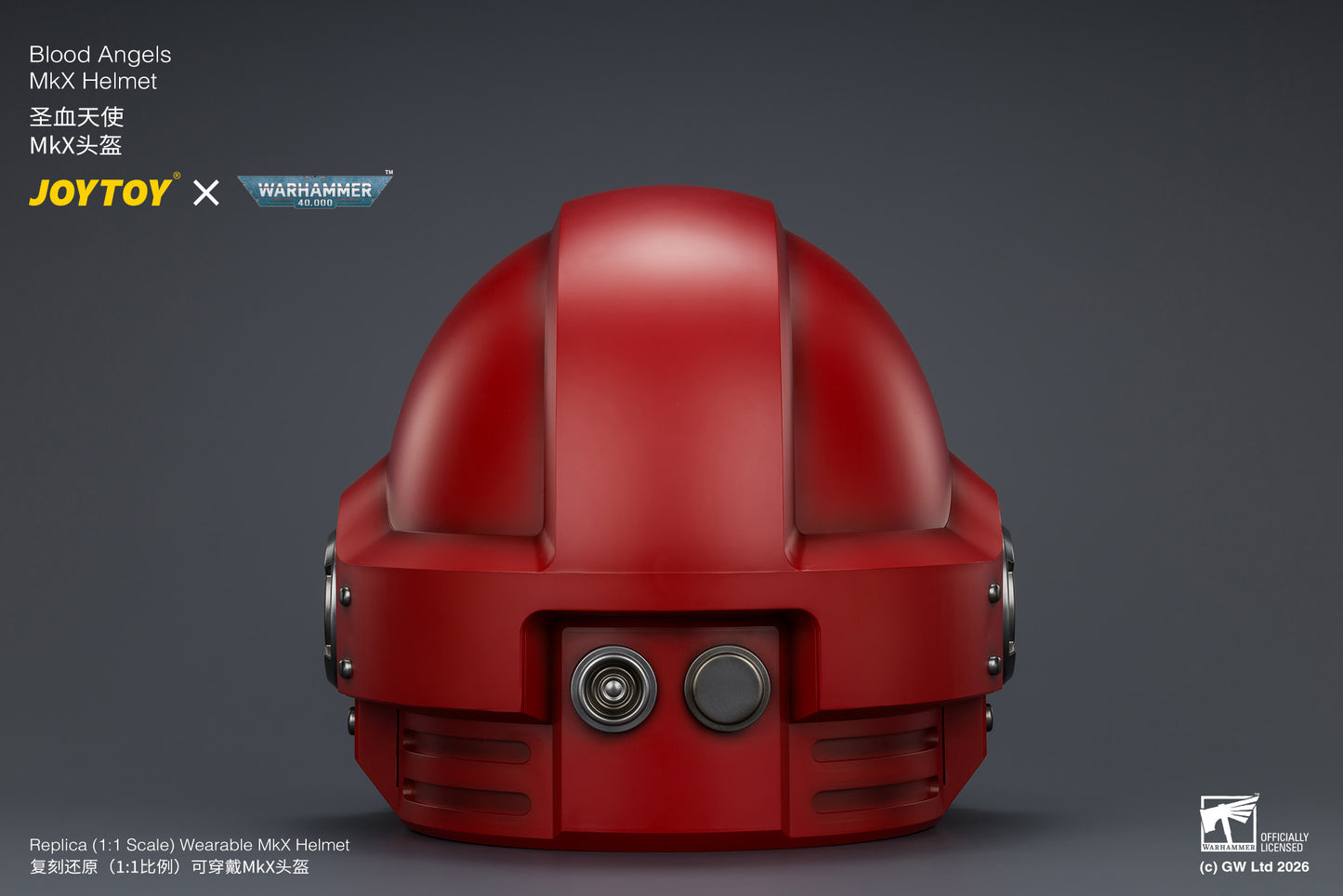 (Pre-Order) Warhammer 40k Blood Angels MkX Helmet