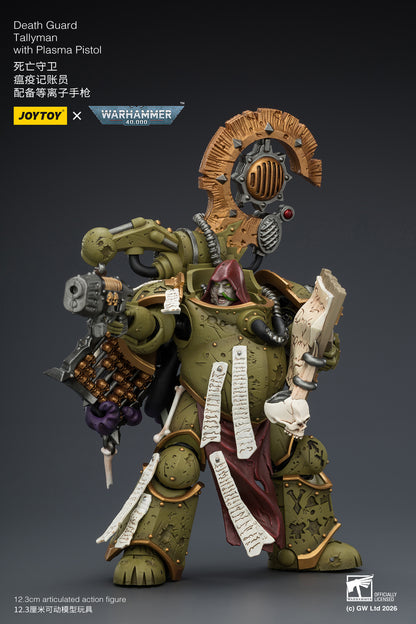 (Pre-Order) Warhammer 40k Death Guard Tallyman with Plasma Pistol