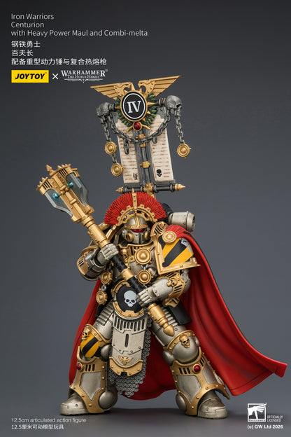 (Pre-Order) Warhammer The Horus Heresy Iron Warriors Centurion with Heavy Power Maul and Combi-melta