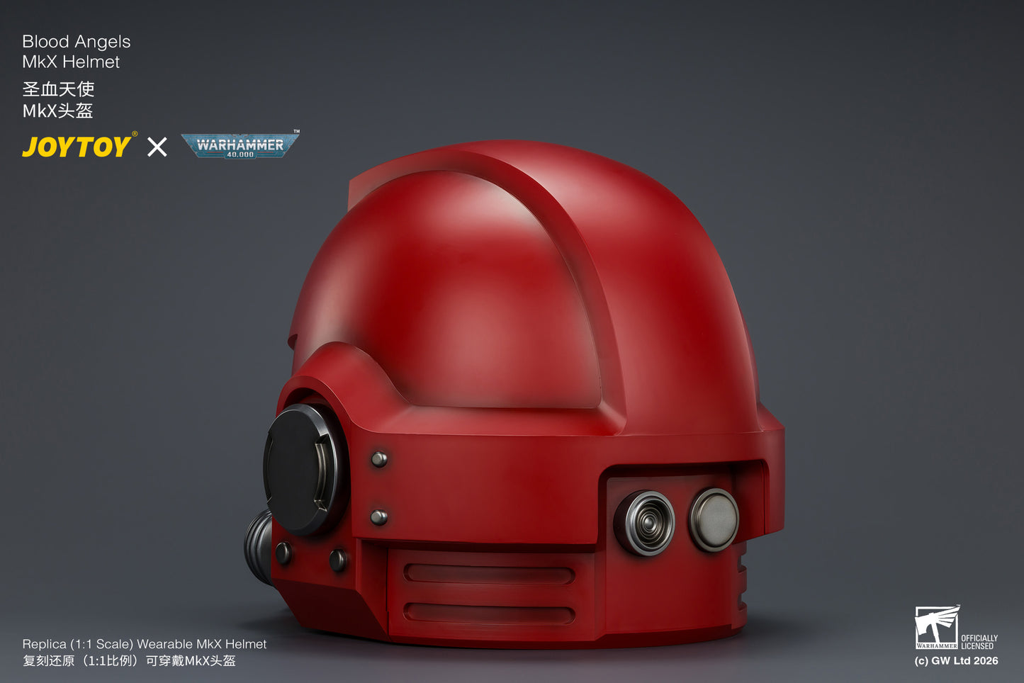 (Pre-Order) Warhammer 40k Blood Angels MkX Helmet