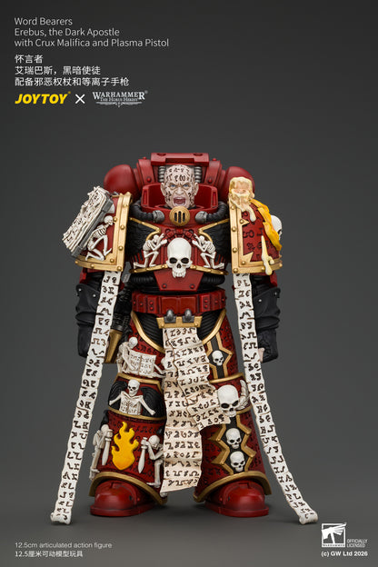 (Pre-Order) Warhammer The Horus Heresy Word Bearers Erebus, the Dark Apostle with Crux Malifica and Plasma Pistol