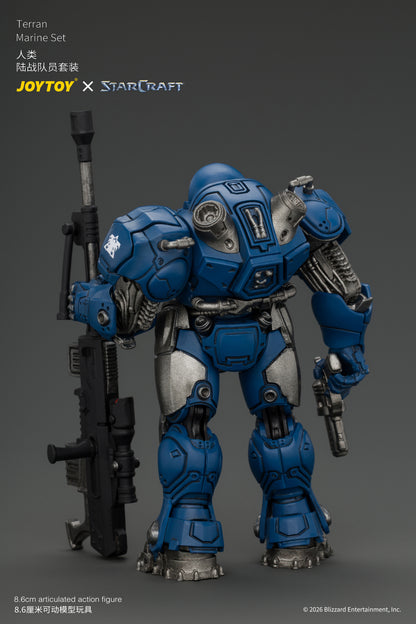 (Pre-Order) JoyToy StarCraft Terran Marine Set (3 Figures)