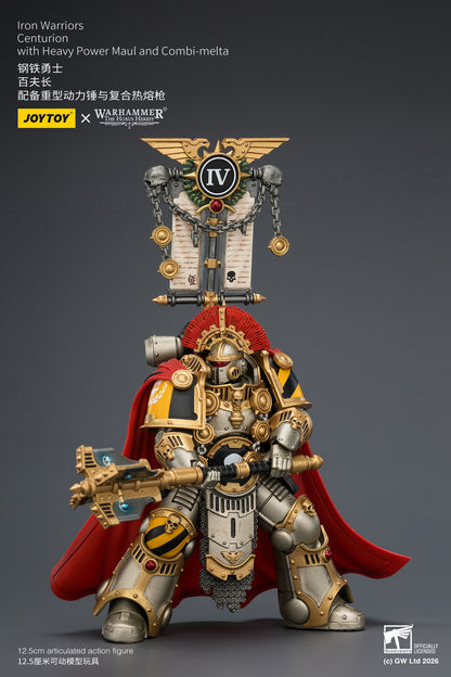 (Pre-Order) Warhammer The Horus Heresy Iron Warriors Centurion with Heavy Power Maul and Combi-melta