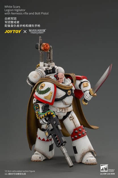 (Pre-Order) Warhammer The Horus Heresy White Scars Legion Vigilator with Nemesis rifle and Bolt Pistol
