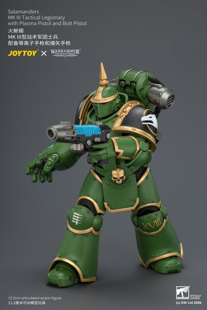 (Pre-Order) Warhammer The Horus Heresy Salamanders MK III Tactical Legionary with Plasma Pistol and Bolt Pistol