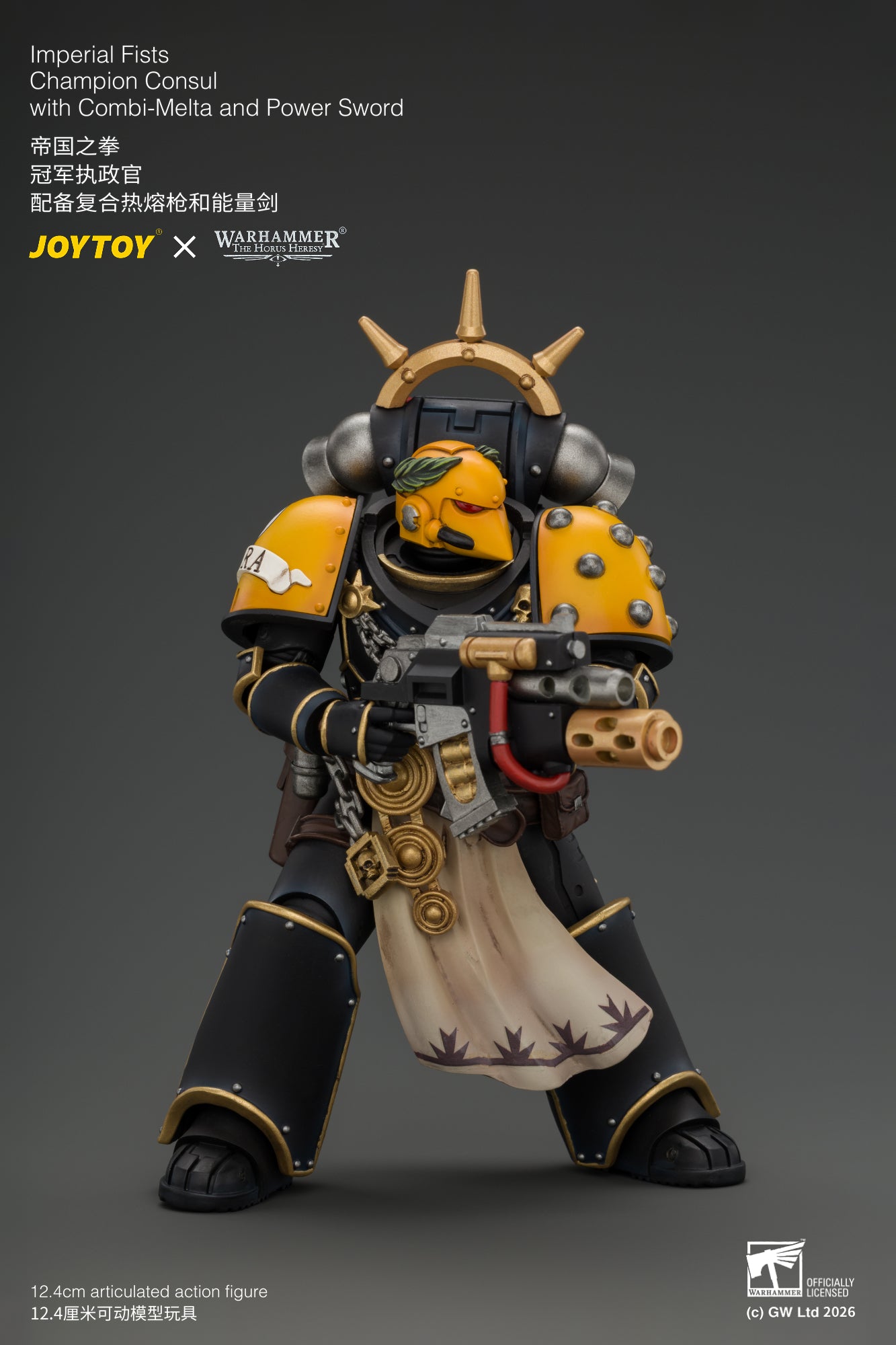(Pre-Order) Warhammer The Horus Heresy Imperial Fists Champion Consul with Combi-Melta and Power Sword