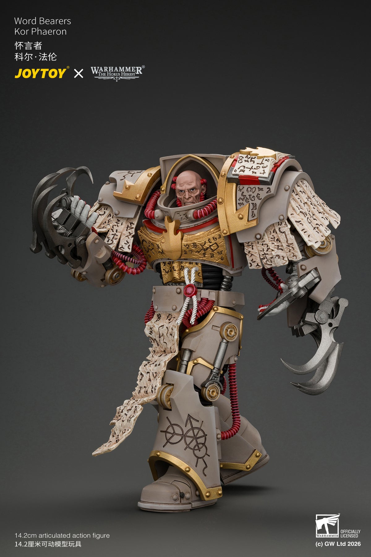 (Pre-Order) Warhammer The Horus Heresy Word Bearers Kor Phaeron with Patriarch's Claws