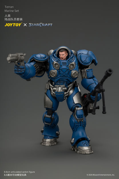 (Pre-Order) JoyToy StarCraft Terran Marine Set (3 Figures)