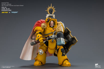 (Pre-Order) Warhammer 40k Imperial Fists Darnath Lysander with Thunder Hammer and Storm Shield