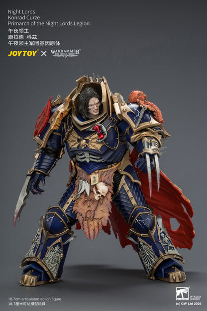 (Pre-Order) Warhammer The Horus Heresy Night Lords Konrad Curze Primarch of the Night Lords Legion