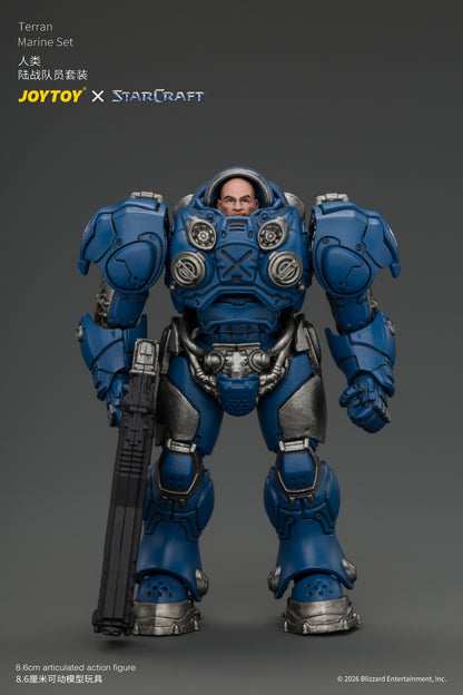 (Pre-Order) JoyToy StarCraft Terran Marine Set (3 Figures)