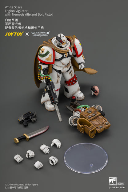 (Pre-Order) Warhammer The Horus Heresy White Scars Legion Vigilator with Nemesis rifle and Bolt Pistol