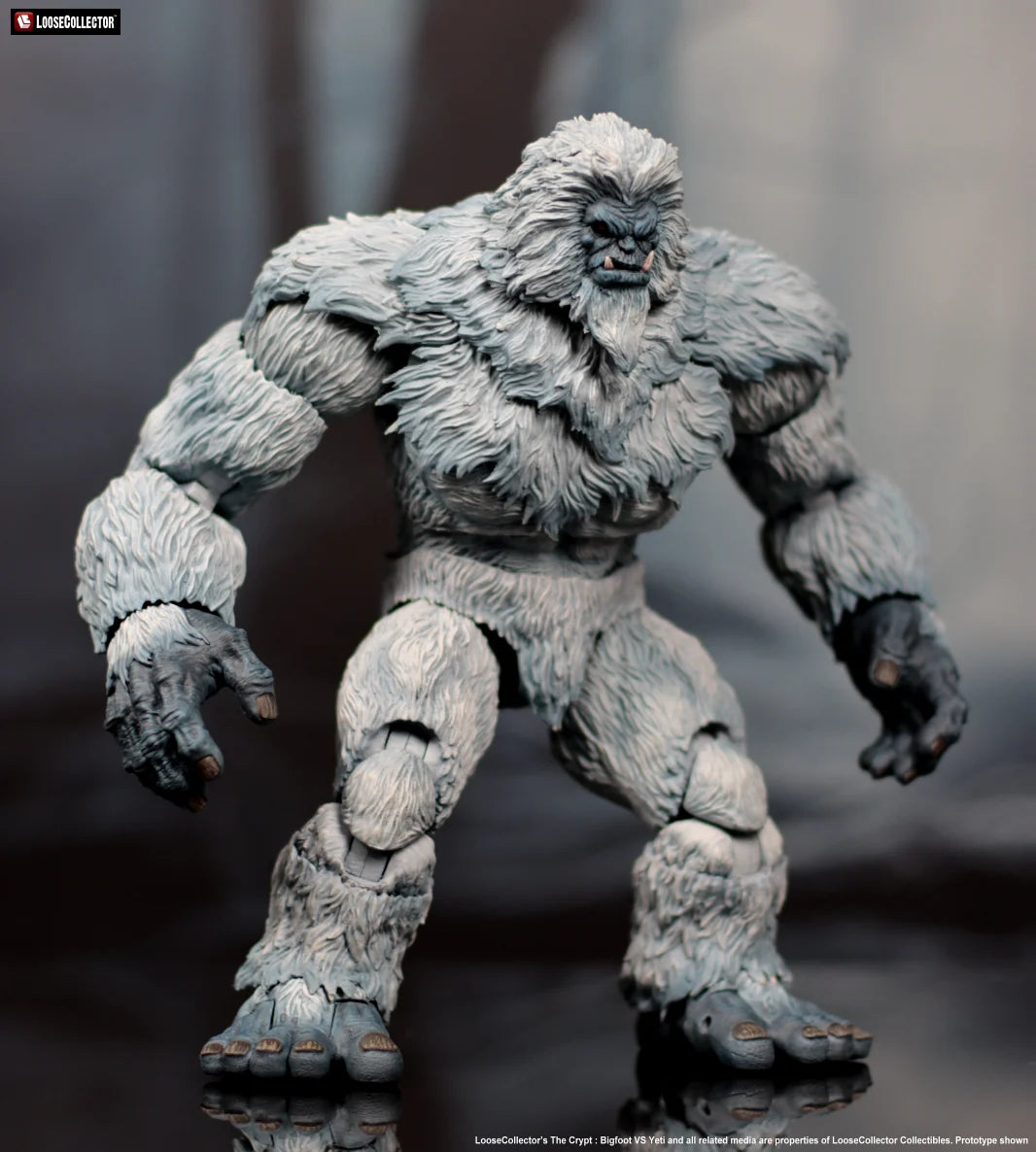 (Pre-Order) Loosecollector The Crypt Bigfoot and Yeti action figure 10 inches