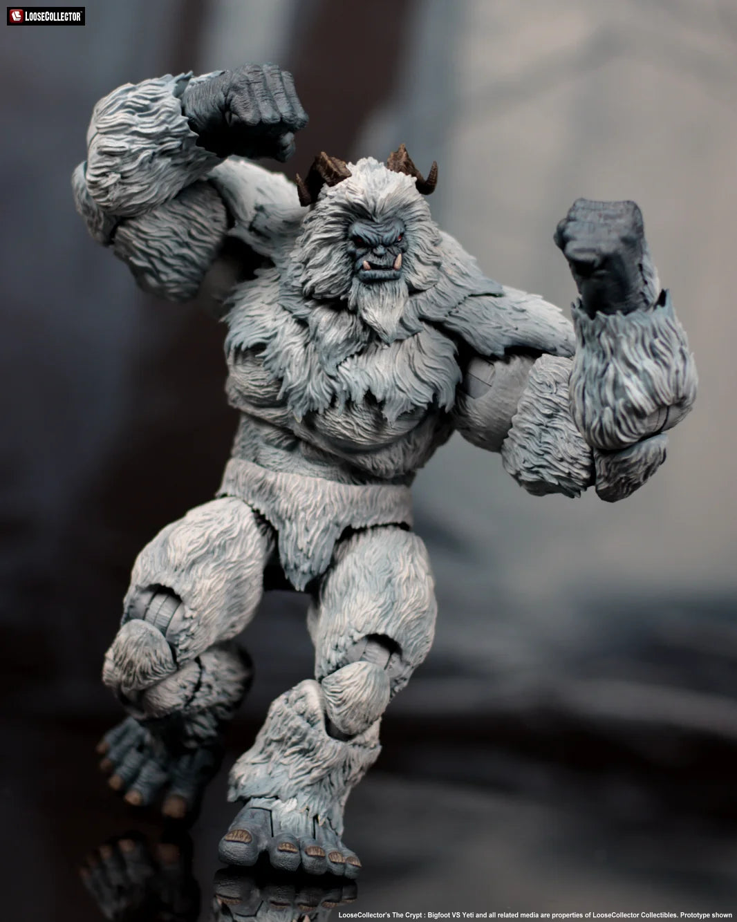 (Pre-Order) Loosecollector The Crypt Bigfoot and Yeti action figure 10 inches
