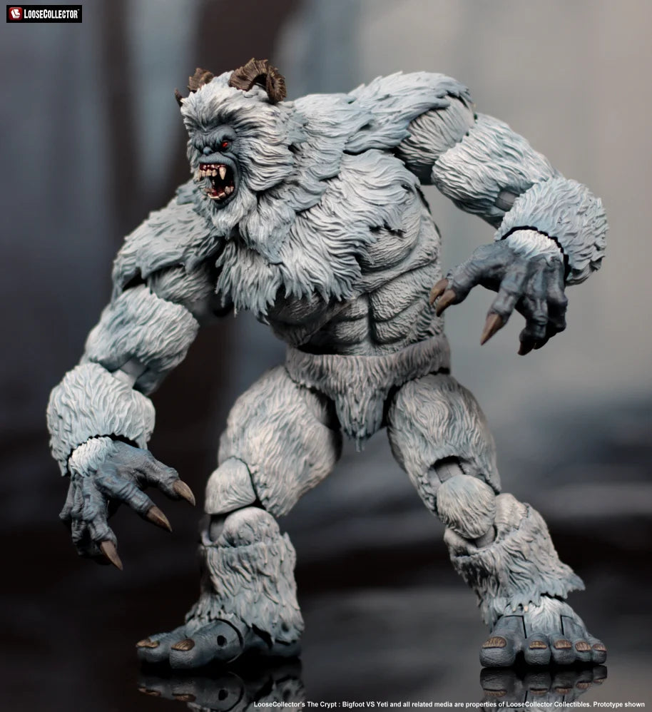 (Pre-Order) Loosecollector The Crypt Bigfoot and Yeti action figure 10 inches