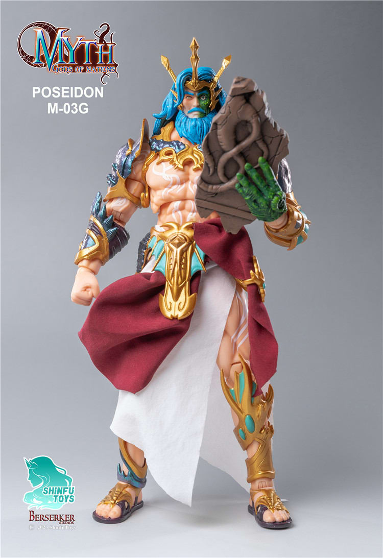 (Pre-Order) Shinfutoys M03G Poseidon 1/12 Action Figure