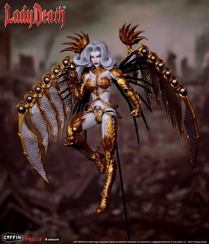 (Pre-Order) EXECUTIVE REPLICAS Lady Death (Gold Ver.) 1/12 Scale Action Figure