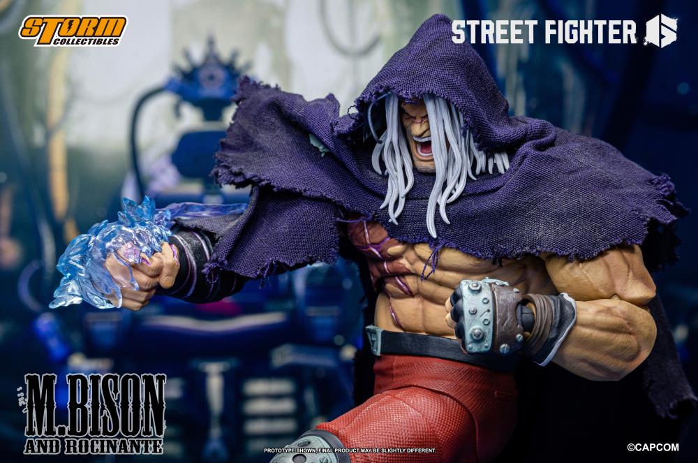 (Pre-Order) Storm Collectibles Street Fighter 6 M. Bison & Rocinante 1/12 Scale Action Figure Set