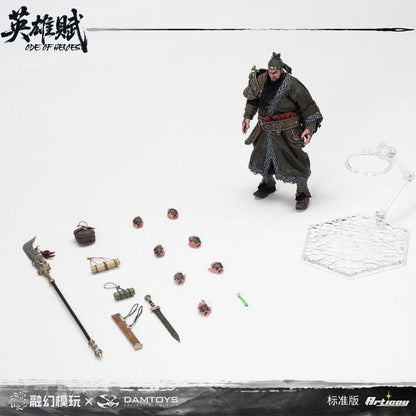 (Pre-Order) DAMTOYS Romance of the Three Kingdoms Ode of Heroes Guan Yu 1/12 Scale Action Figure