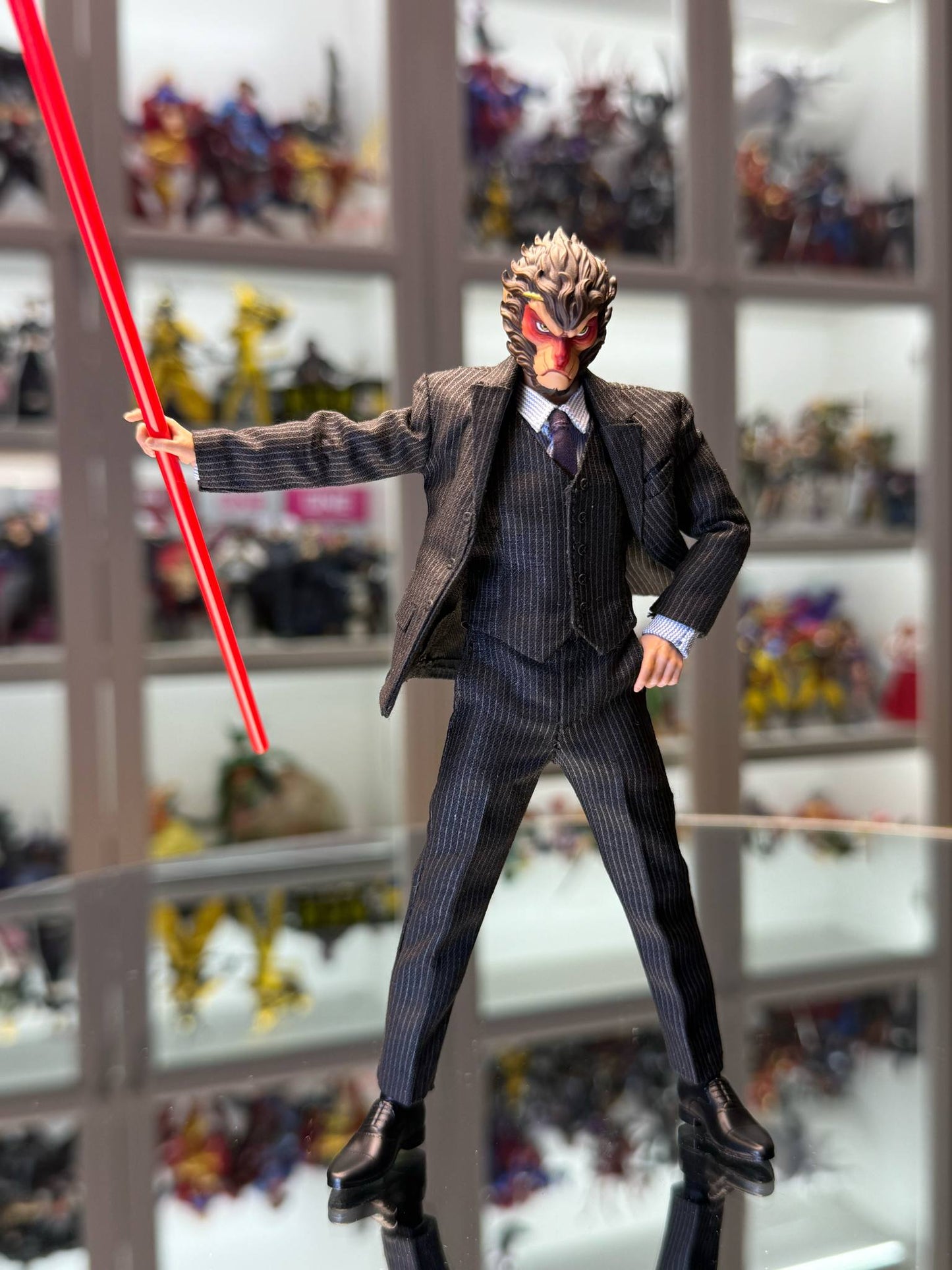 Custom 1/12 Sun WuKong Head Sclupt (Head Sclupt ONLY, Body Not Included)