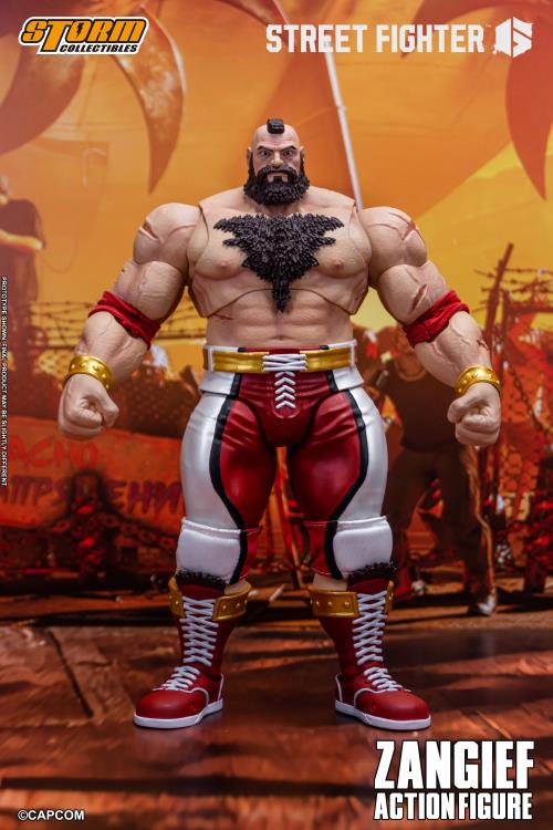 Storm Collectibles Street Fighter 6 Zangief 1/12 Scale Action Figure