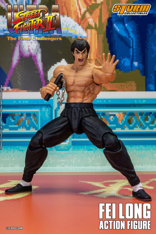 (Pre-Order) Storm Toys Ultra Street Fighter II: The Final Challengers Fei Long 1/12 Scale