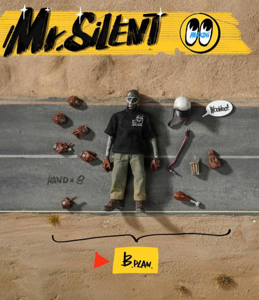 (Pre-Order) Death Gas Station Mr. Silent (Basic Edition) 1/12 Scale Action Figure