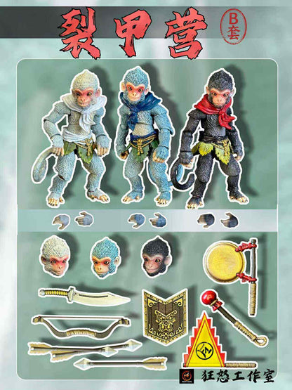 (Pre-Order) Monkey King Sunwukong's Little Monkey Soldiers Deluxe Set