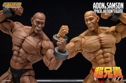 (Pre-Order) Storm Collectibles Chou-Aniki Adon and Samson 1/12 Scale Action Figure Set