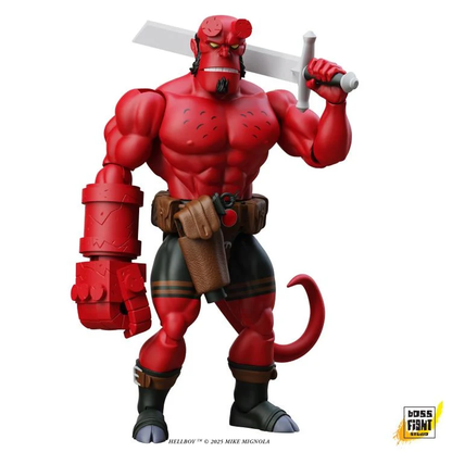 (Pre-Order) Boss Fight Studios Hellboy Immortal Champions Hellboy Retro Action Figure