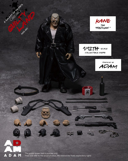 MUFF ADAM Studio’s ADG-001 New Adam Guilty Land Kane 1/12 Action Figure