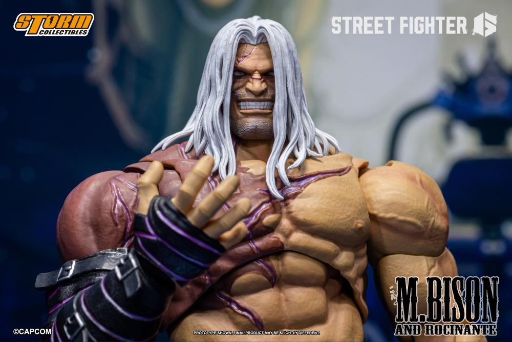 (Pre-Order) Storm Collectibles Street Fighter 6 M. Bison & Rocinante 1/12 Scale Action Figure Set