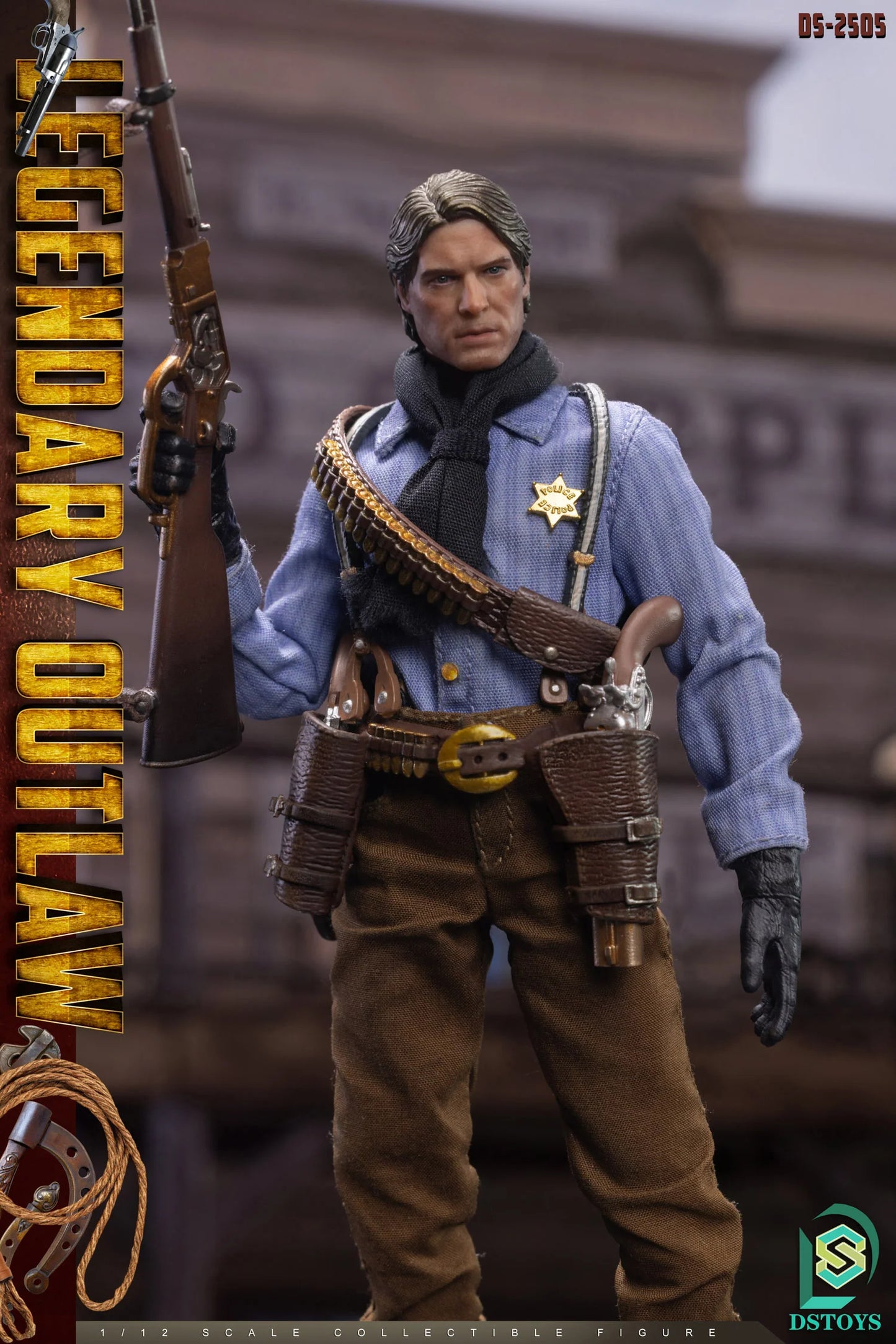 (Pre-Order) DSTOYS 1/12 Legendary Outlaw action figure DS2505 Standard and DS2506 Deluxe with horse