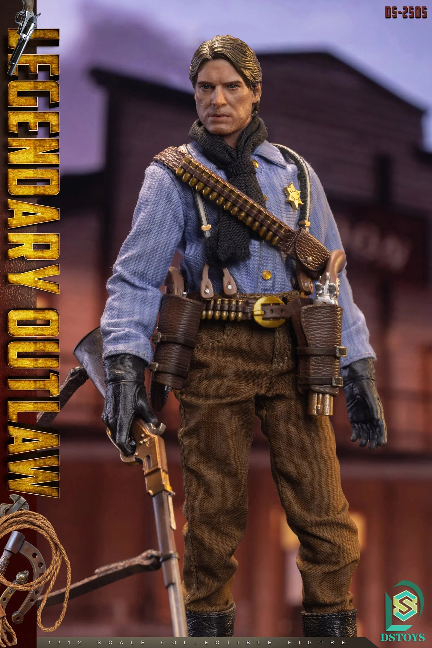 (Pre-Order) DSTOYS 1/12 Legendary Outlaw action figure DS2505 Standard and DS2506 Deluxe with horse