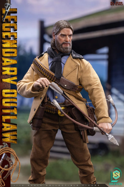 (Pre-Order) DSTOYS 1/12 Legendary Outlaw action figure DS2505 Standard and DS2506 Deluxe with horse