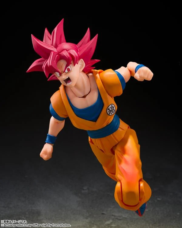 (Pre-Order) Dragon Ball Super S.H.Figuarts Super Saiyan God Goku (God Aura) Action Figure