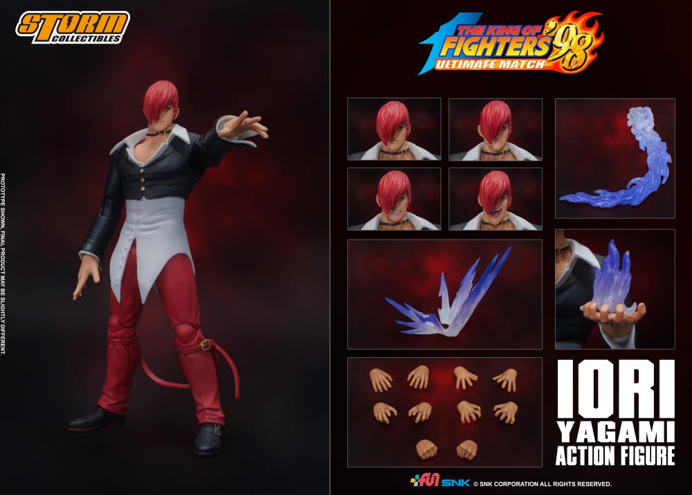 (Pre-Order) Storm Toys The King of Fighters '98 Iori Yagami 1/12 Scale Figure