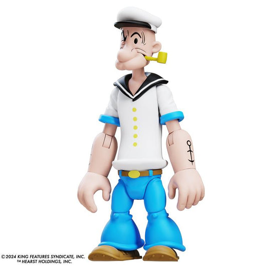 (Pre-Order) Boss Fight Studio Popeye Classics Popeye 1st Appearance (White Shirt) Action Figure